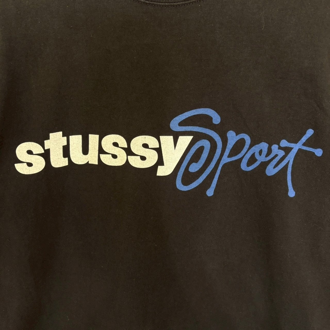 stussy ステューシー Tシャツ M センターロゴ stussy sport