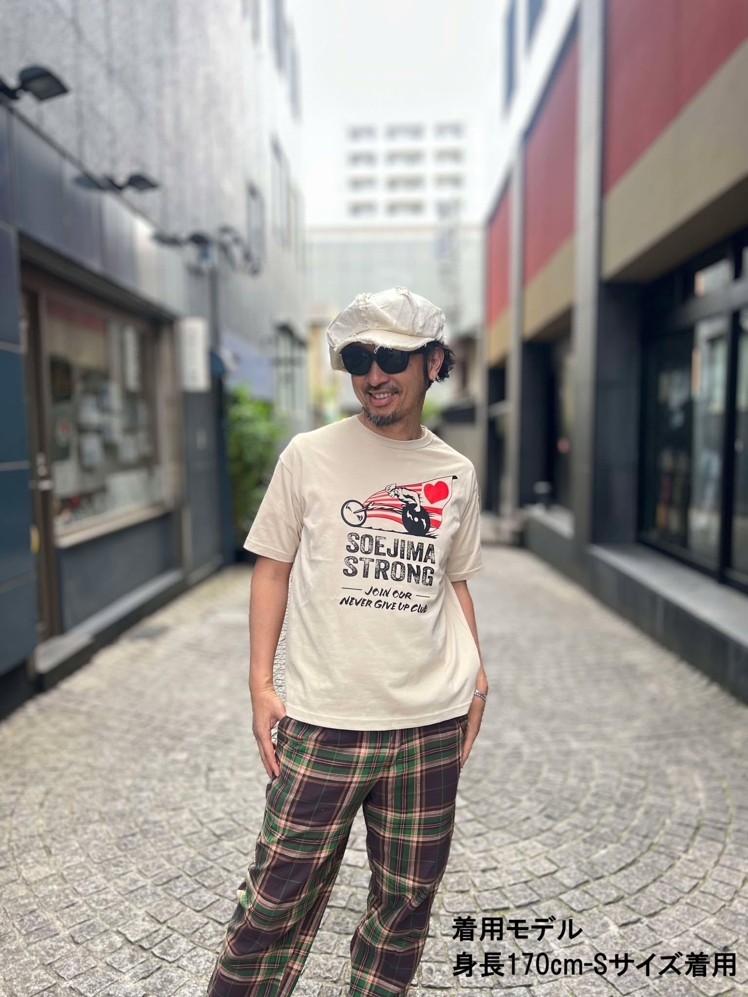 そえじまストロングの チャリティTシャツ 6,500円（税・国内一律