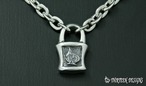 THIRTEENDESIGNS サーティーンデザインズ KN-6 SHAPED LOCK 13 SPADE NECKLACE