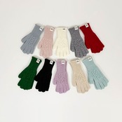 韓国子供服 / 26winter / VANILLA BUNNY / ケーブル手袋 / キッズ / 冬服 *FREE*