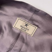 新品 タグ付き HACKETT MAYFAIR ハケットメイフェア ベスト ジレ 42R/パープル ピンク系 メンズ