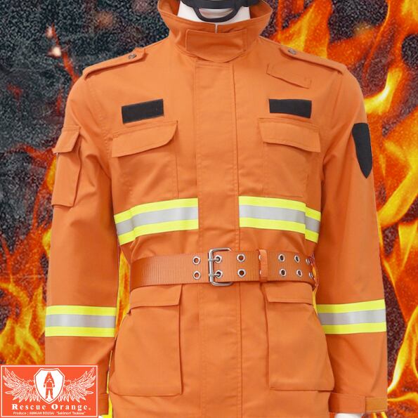 発売中】M-99SF01 アラミド消防活動服 レスキューオレンジM&Lサイズ 各