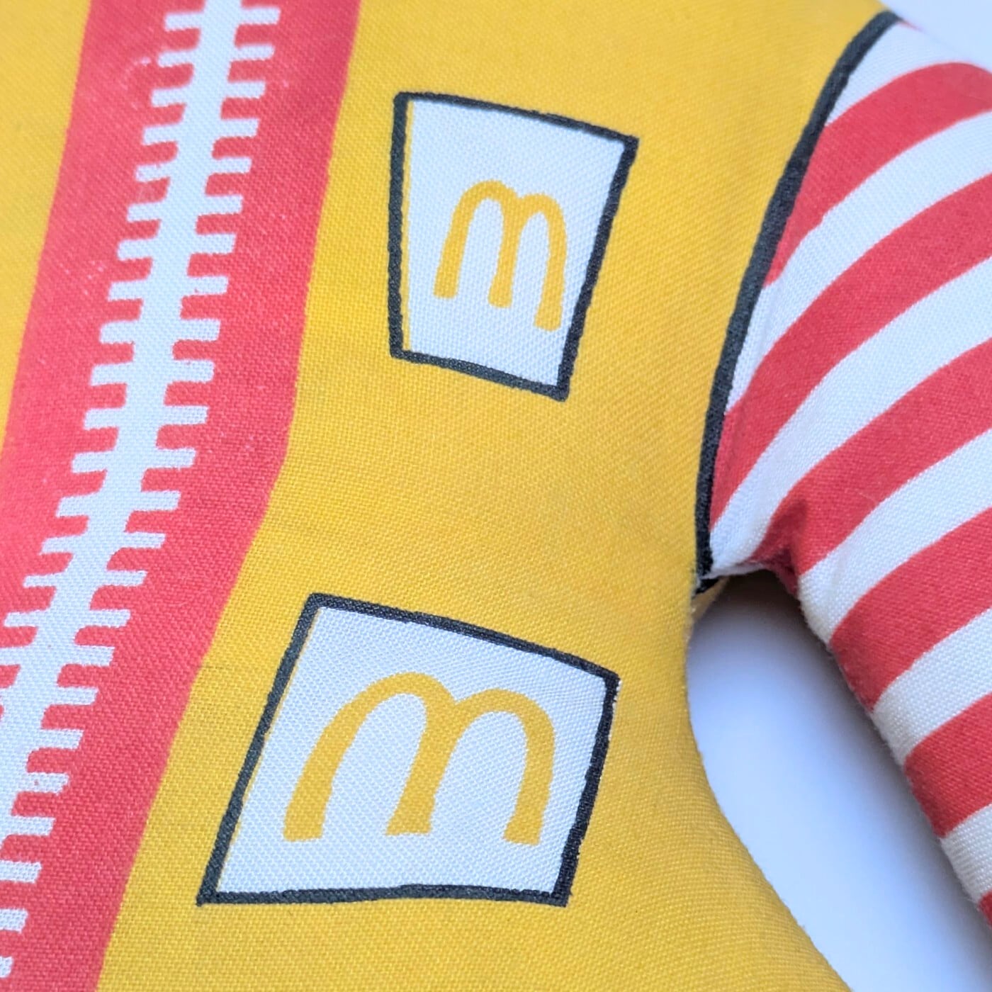 ☆VINTAGE 70'〜80'☆【 McDonald's( マクドナルド ) 】 『 Ronald McDonald / ロナルド・マクドナルド 』ラグドール / ピロードール / ぬいぐるみ 〚アメリカン雑貨 アメトイ〛