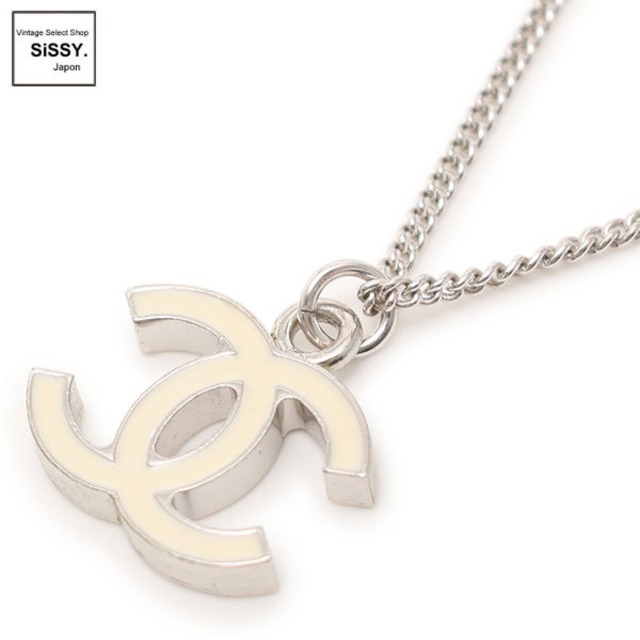 シャネル ココマーク ネックレス シルバー ホワイト 05v Chanel M Chanelアクセサリー専門店 シャネル ココマーク ネックレス シルバー ホワイト 05v Chanel M Chanelアクセサリー専門店