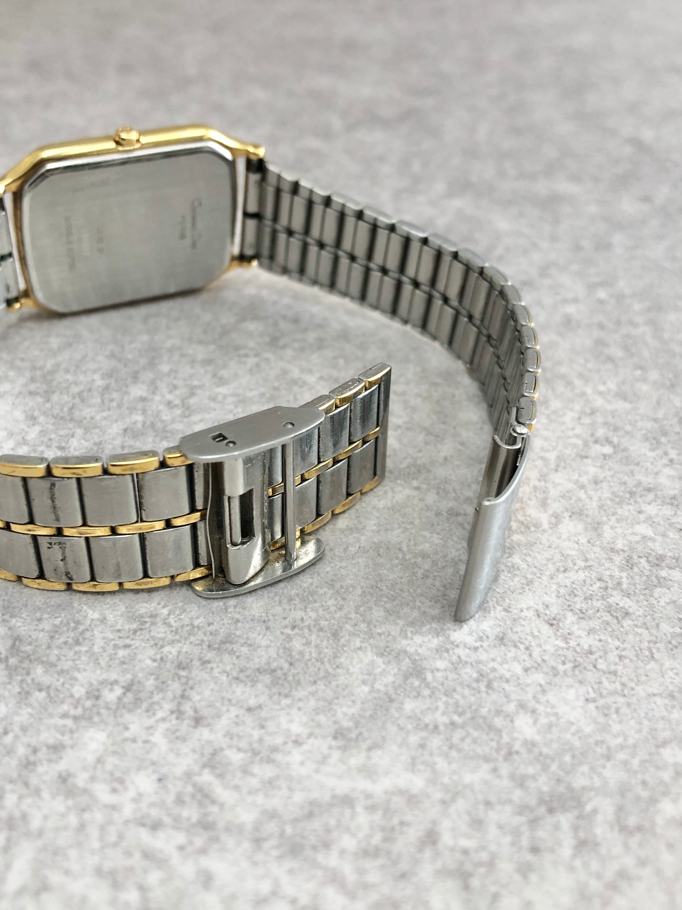 Christian Dior 腕時計 クォーツ ゴールド/シルバー Christian Dior クリスチャン ディオール 腕時計 ゴールド×シルバー