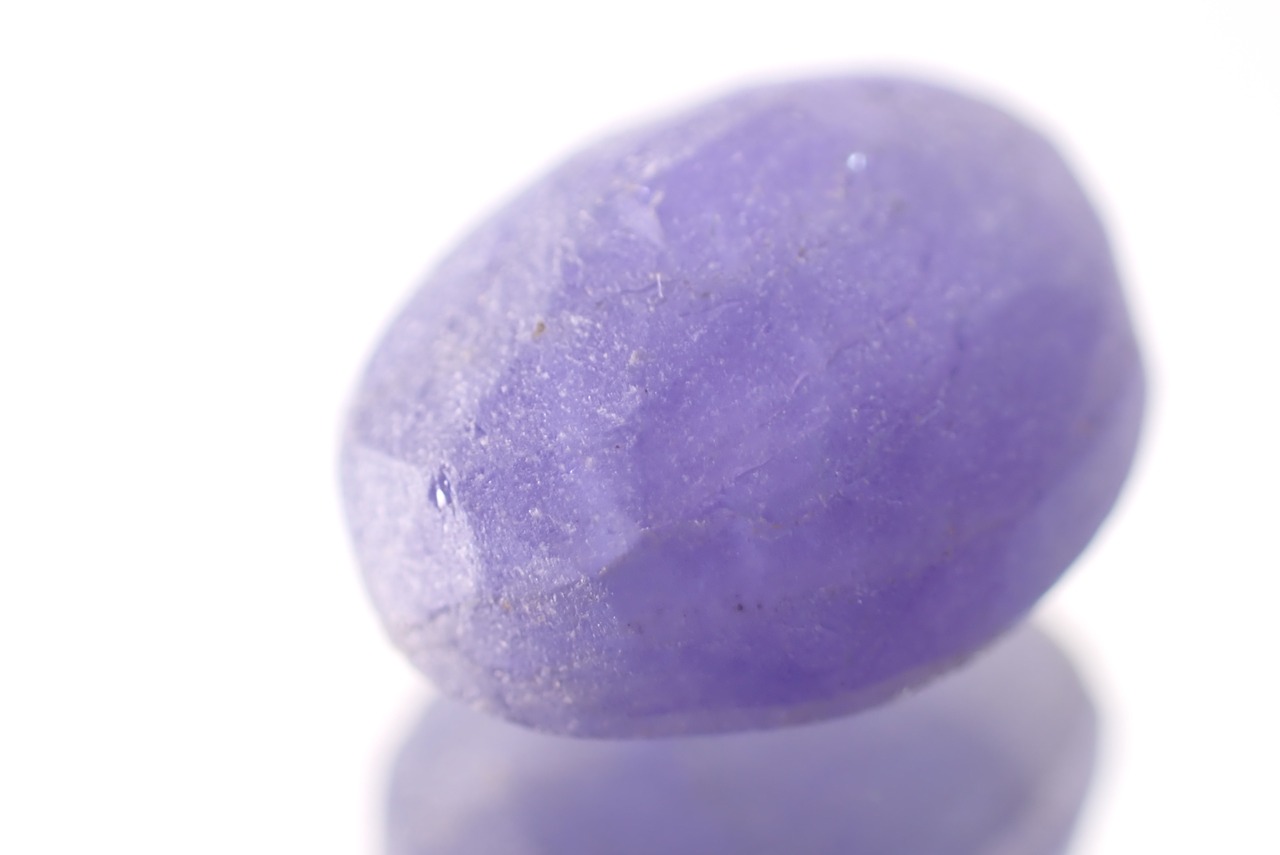 【研磨セット】未研磨タンザナイト　4.99ct　[D11‐245]