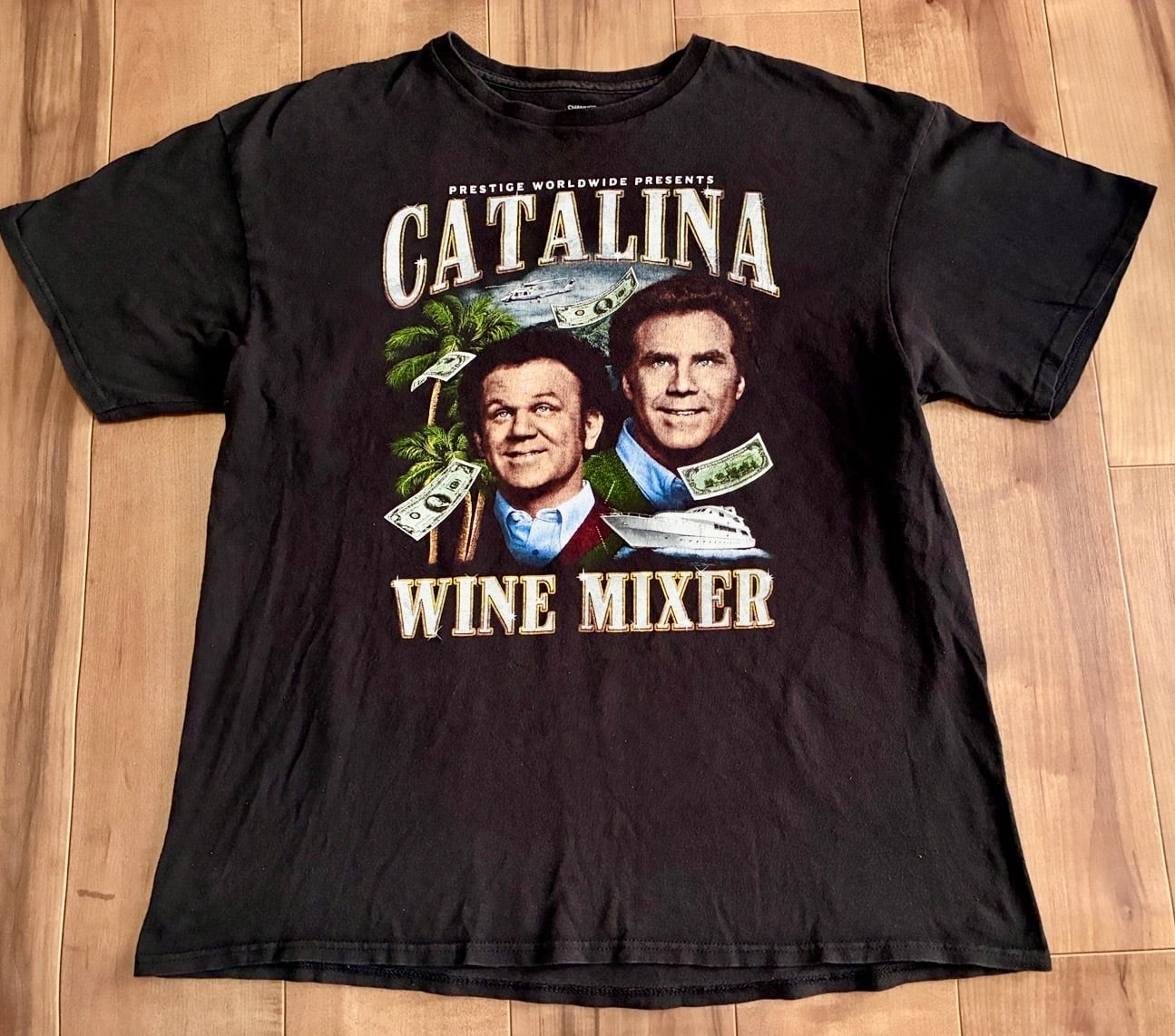 パルプフィクション　タランティーノ　ハーヴェイカイテル　サインフォト パルプフィクション Mrウルフ ハーヴェイカイテル Tシャツ