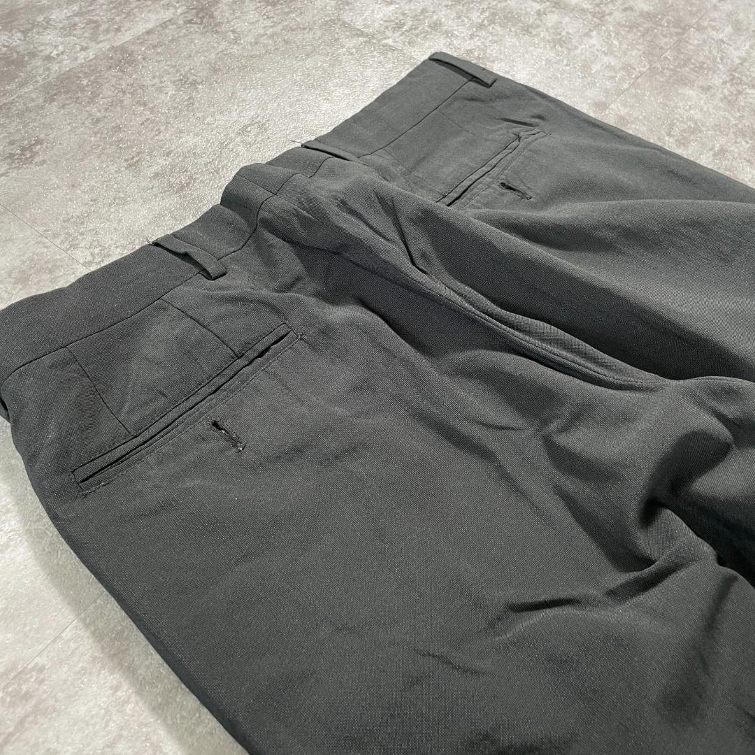 90s EMPORIO ARMANI イタリア製 black slacks | ib2