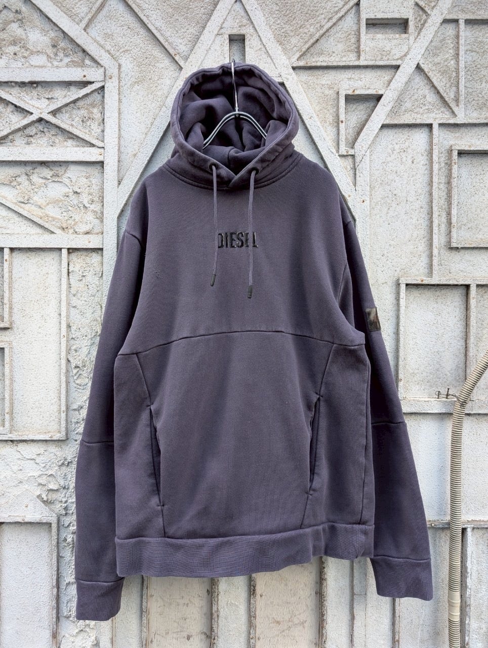 "DIESEL" logo pullover hoodie