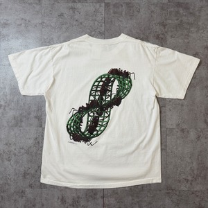 90's M.C.Escher "Mebius Strip II (Red Ants)" Printed T-Shirt USA ANDAZIA ART 90年代 エッシャー メビウスの帯II(赤蟻) プリント Tシャツ アメリカ ヴィンテージ ビンテージ だまし絵 アート TT2026-0005