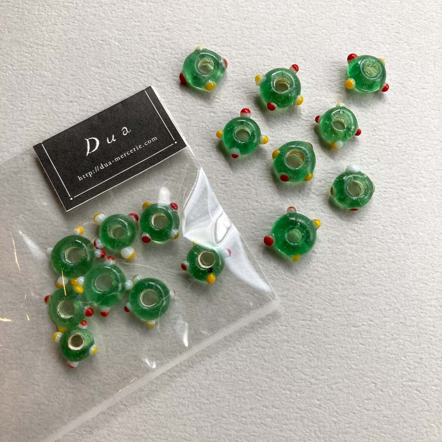再入荷〉つぶつぶリース風ガラスビーズパック（8p） | Dua