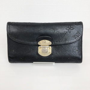 美品 LOUIS VUITTON ルイヴィトン マヒナ 長財布 ウォレット