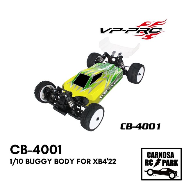 【VPPRO ブイピープロ】1/10 Buggy Body For XB4'22[CB-4001]