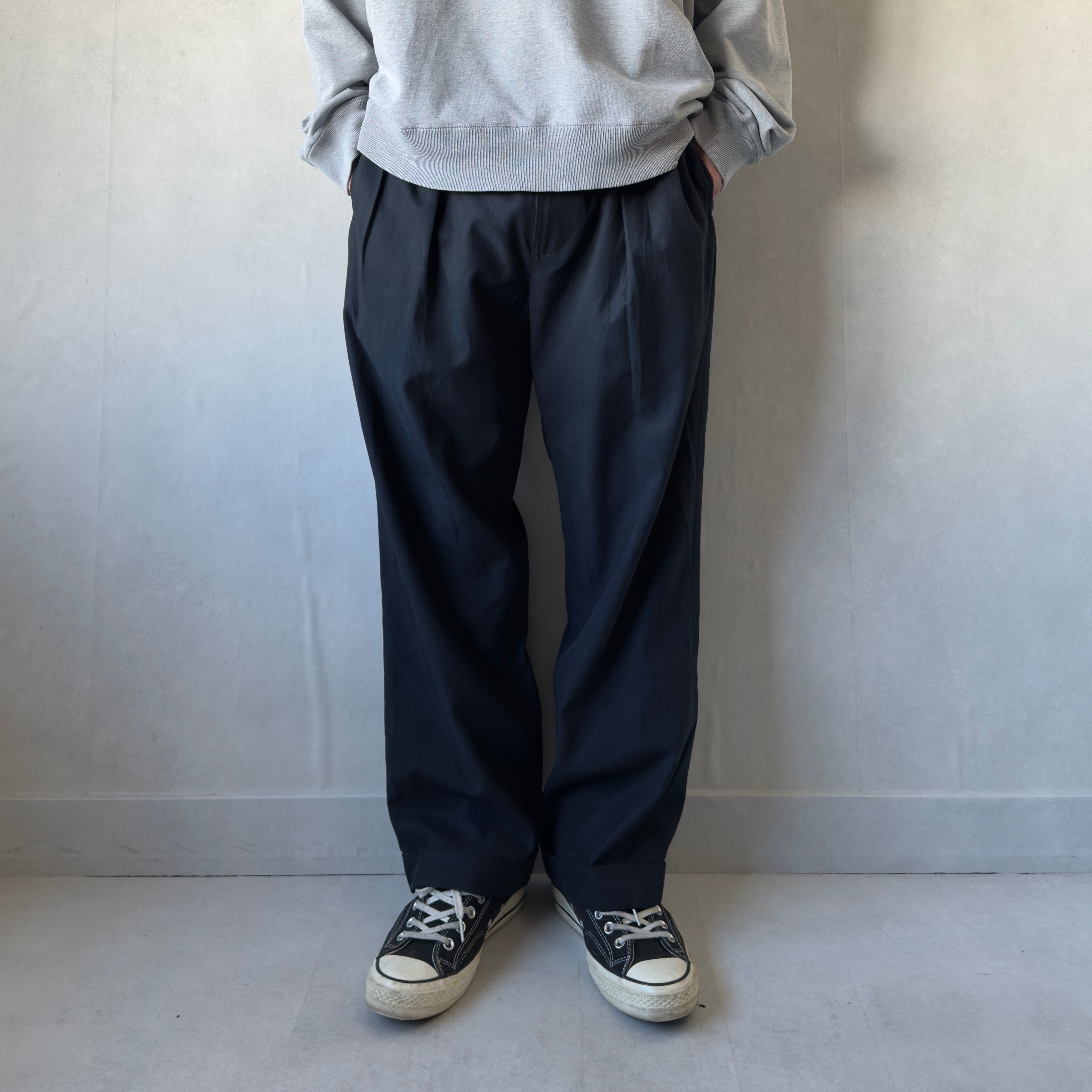 90s Polo Ralph Lauren Silk Two Tuck Slacks | COMPOSITE STORE