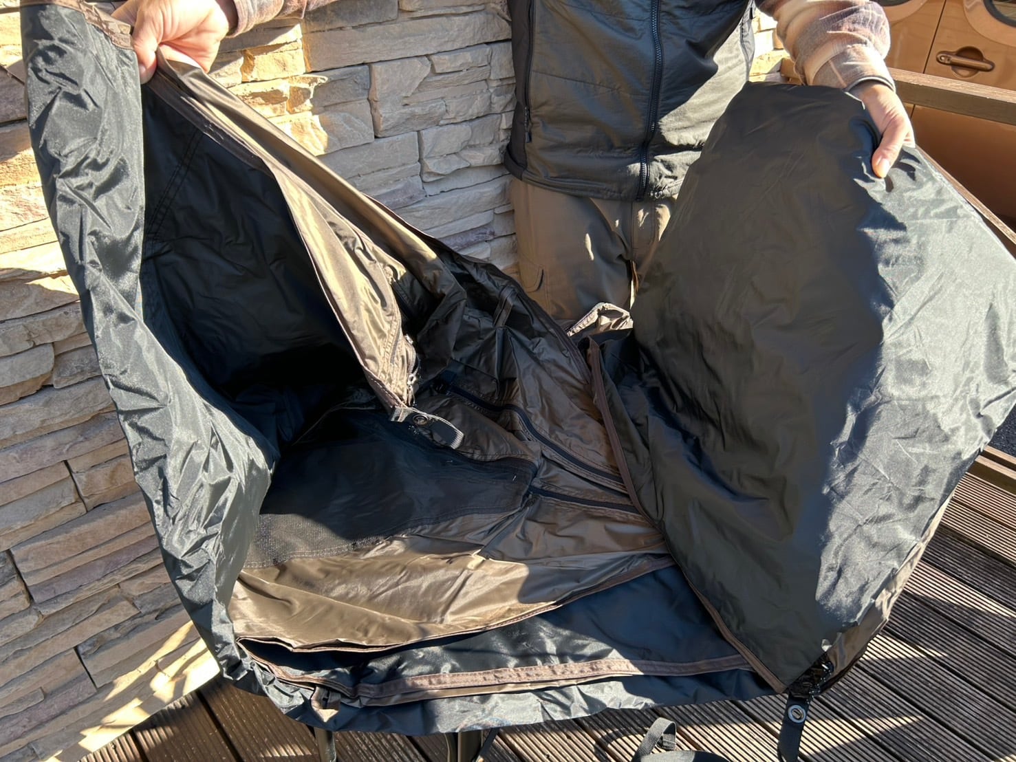 WAQ EASE SHADE 日除けシェード 日除けテント コヨーテ WAQ EASE SHADE 日除けシェード 日除けテント 【送料無料 / 1年