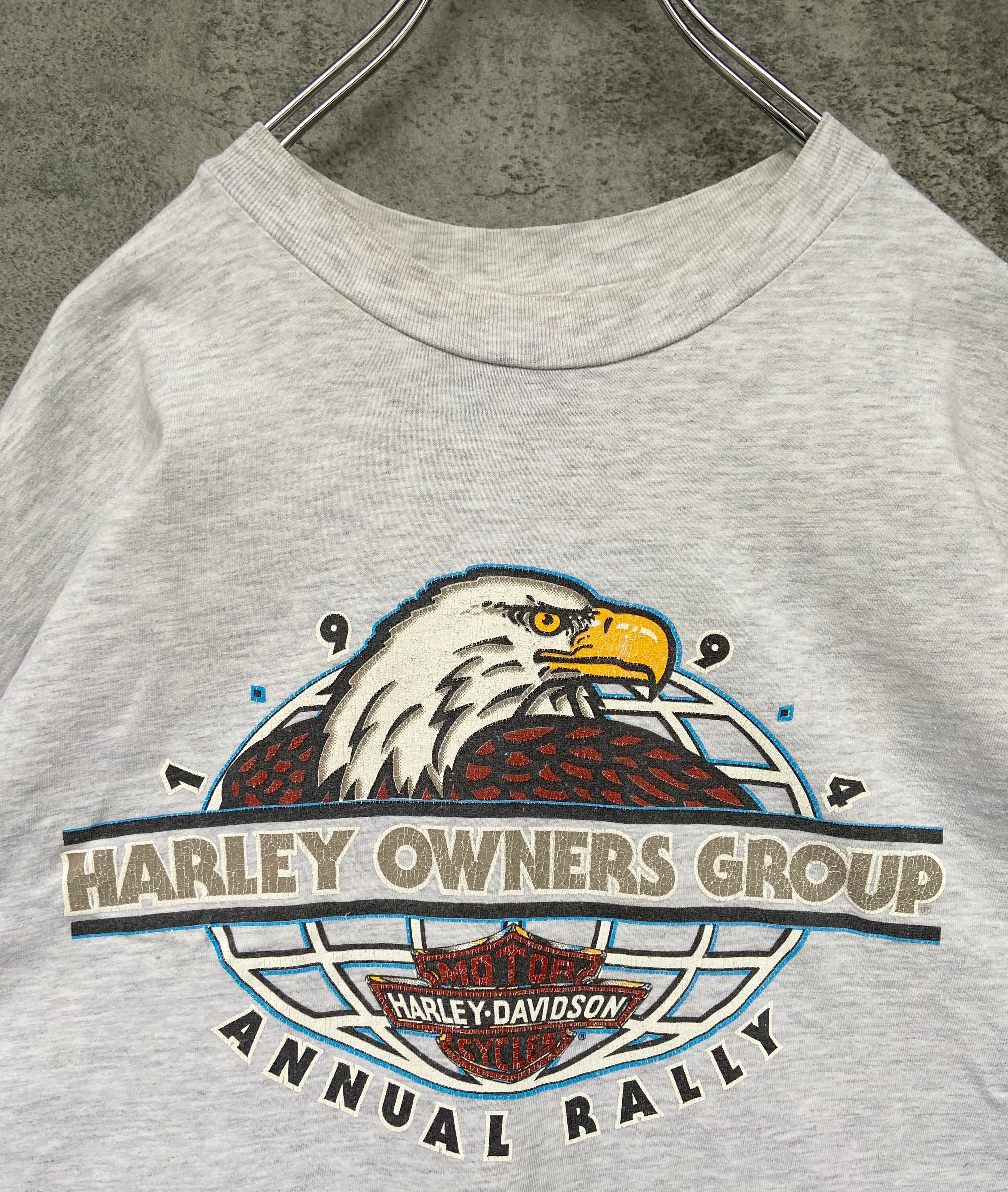 vintage USA製 ハーレーダビッドソン HARLEY DAVIDSON Tシャツ 両面ロゴ オーバーサイズ | 【古着  らくふる】ビンテージ&リメイク専門のオンライン古着SHOP powered by BASE
