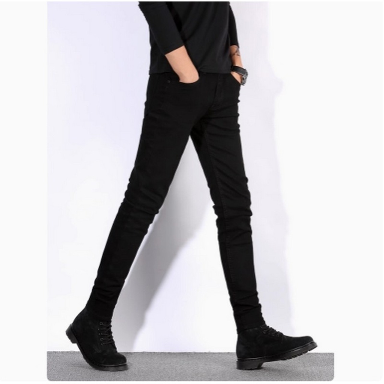 ストレートカジュアル スリムロングパンツ af0039