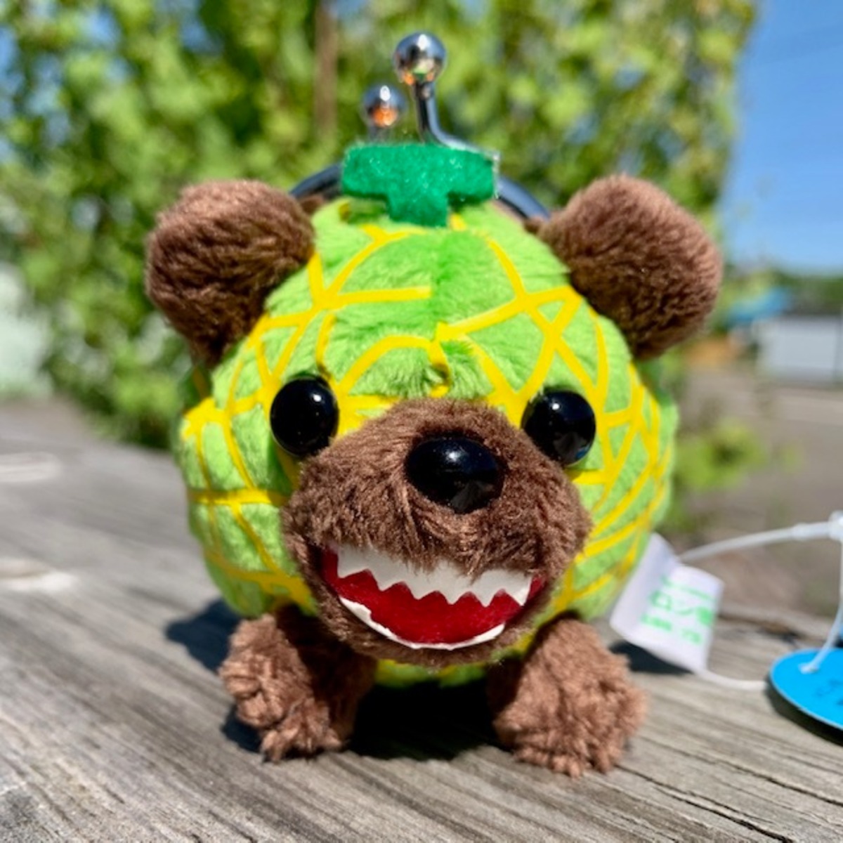 メロン熊 ミニがま口 melonkuma