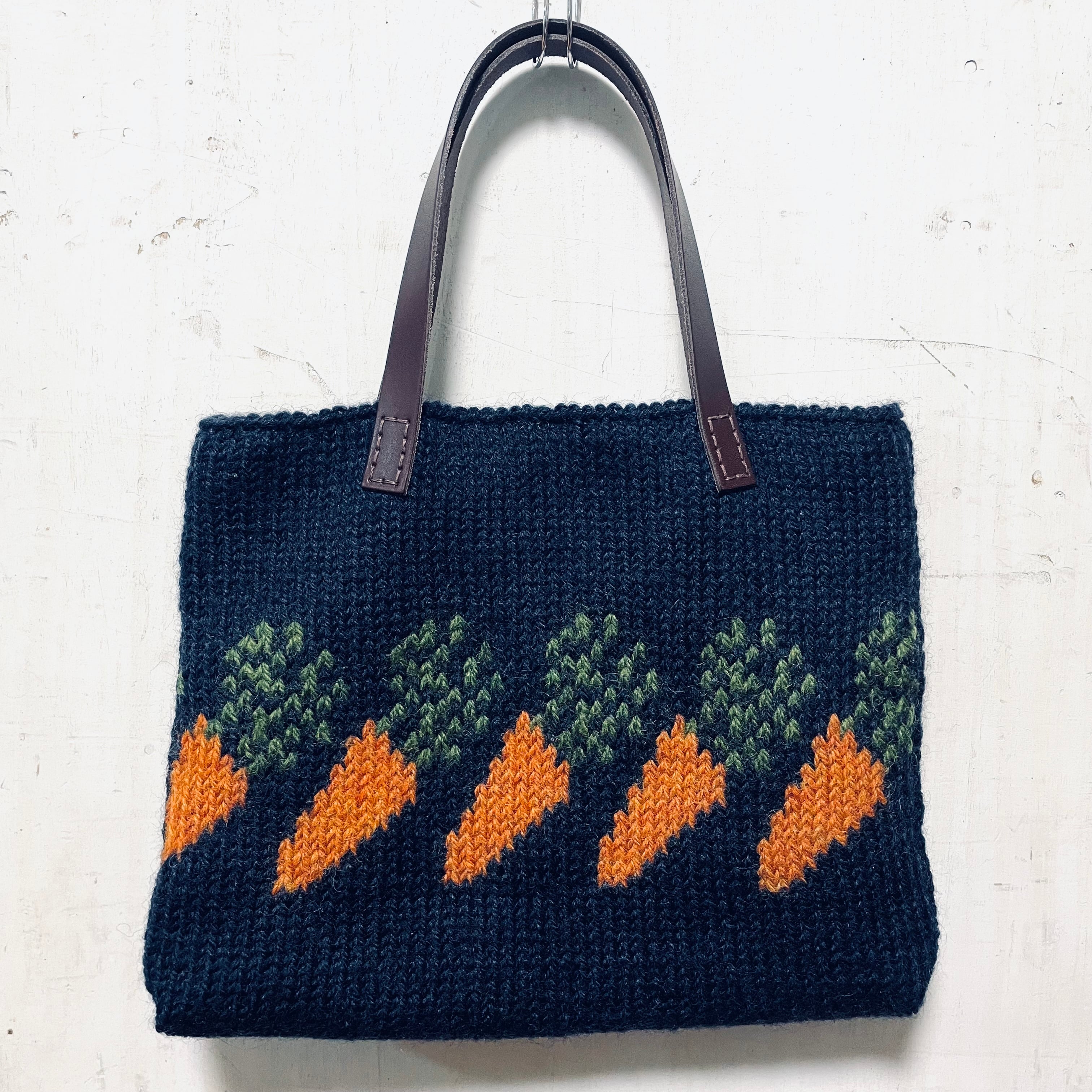 ニットバッグ うさぎ - knit bag rabbit - | yuko koike