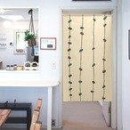 【受注生産】 のれん モダンツリー 幅85ｘ丈150cm