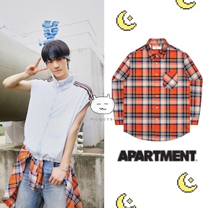 ★TWS ドフン 着用!!【APARTMENT】 Infighter Shirts - Orange