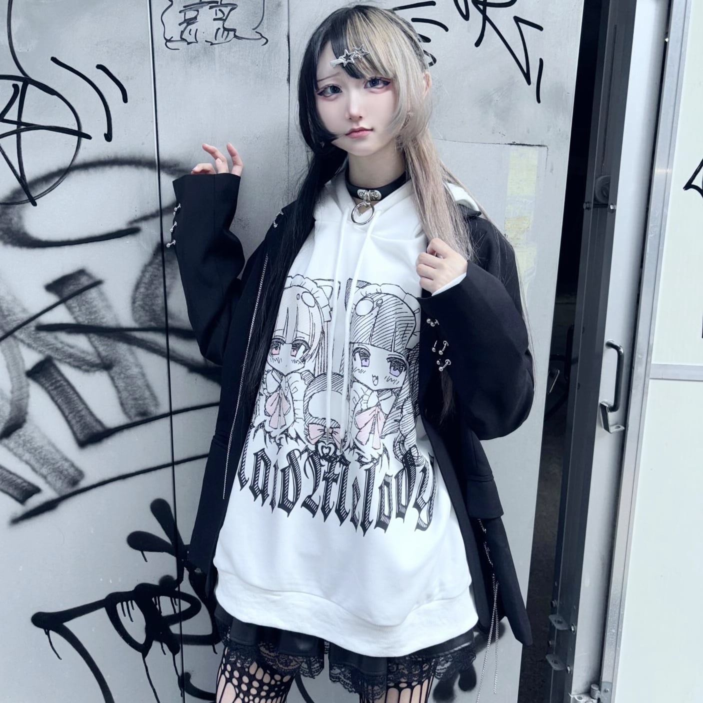 新作】ネコ耳メイドメロディーパーカー | VOLCAN&APHRODITE