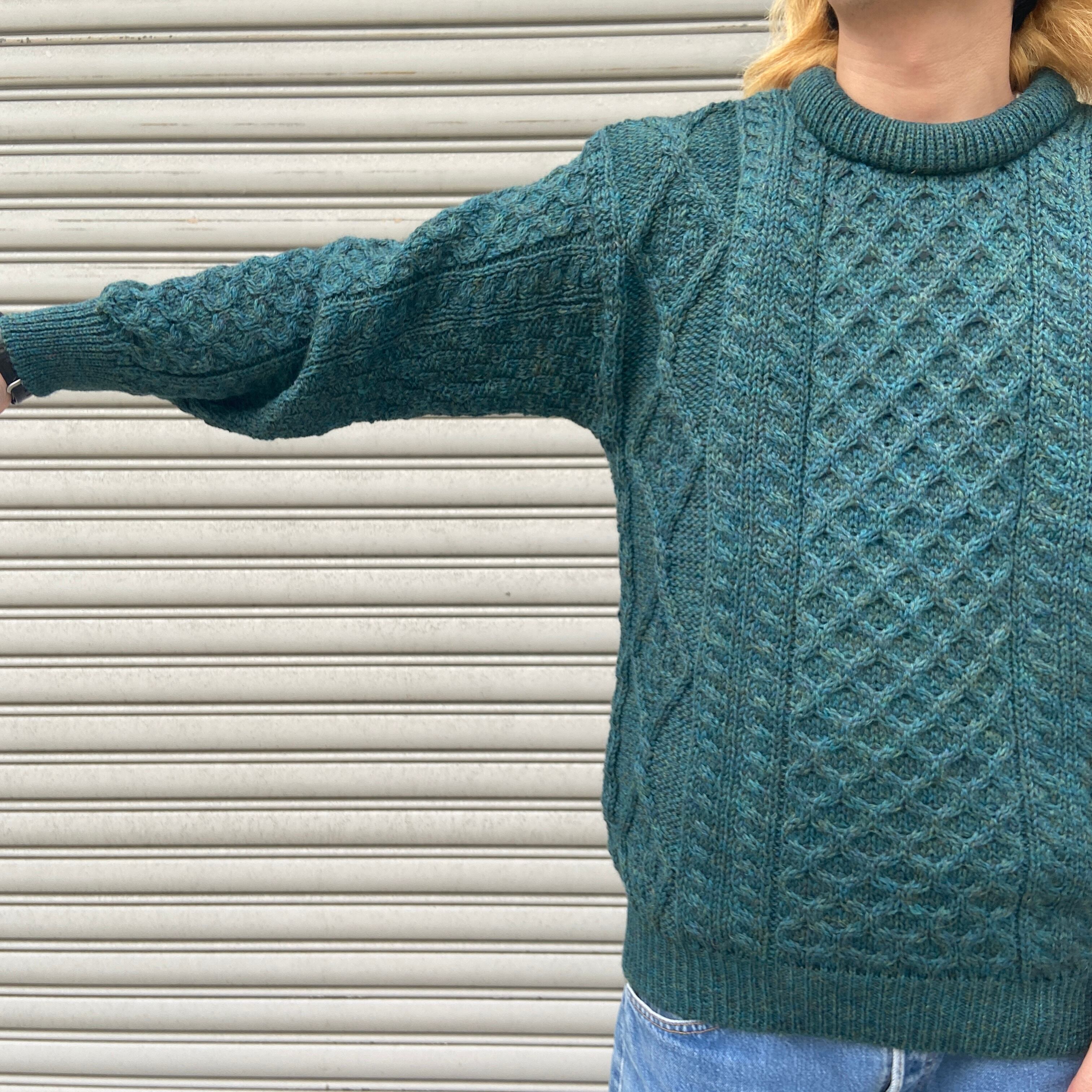 送料無料』デッドストック arancrafts フィッシャーマンセーター 