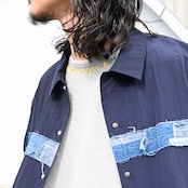 KUON / GANKO別注 Sashiko Sweatshirt style2