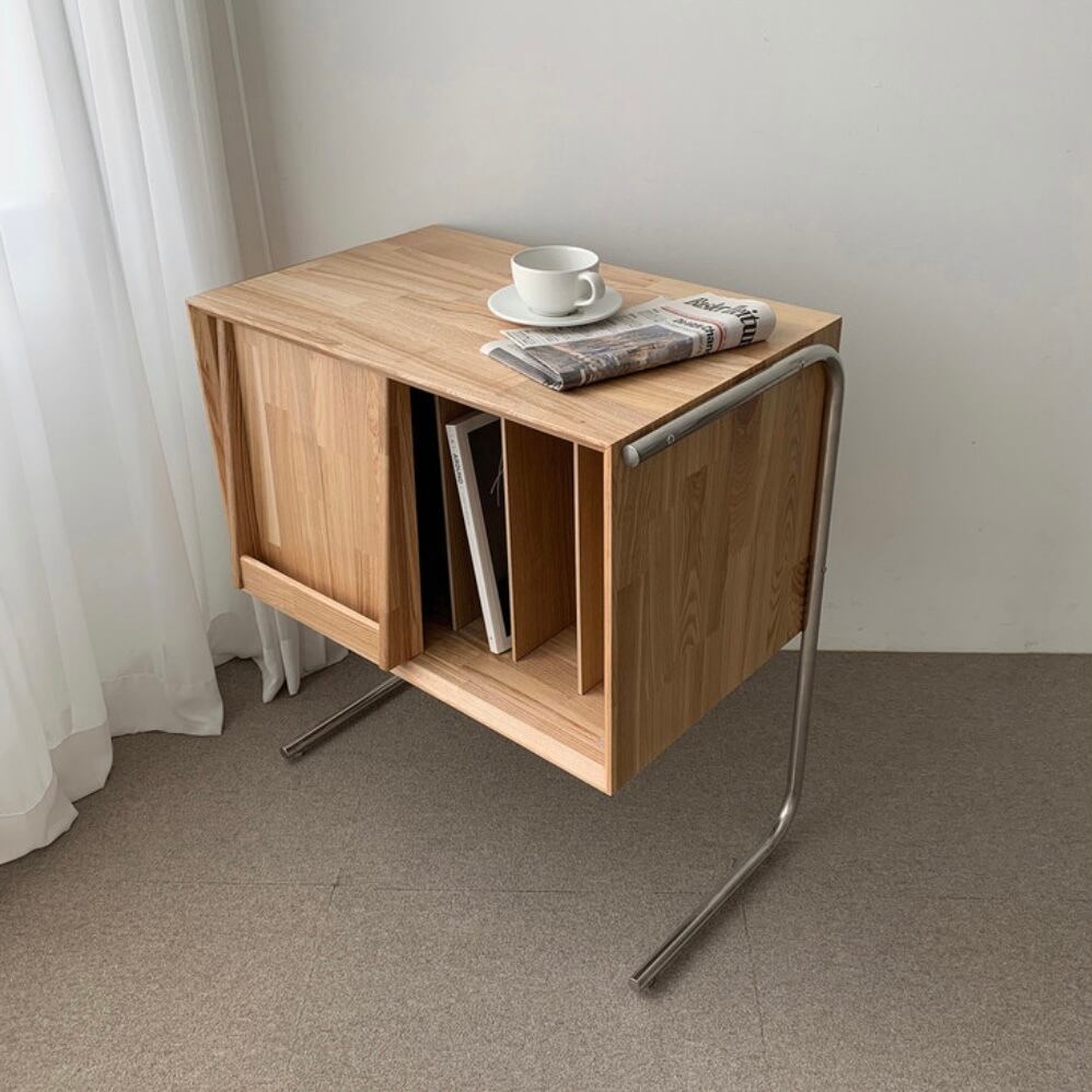 MAKANON サイドテーブル アッシュダーク