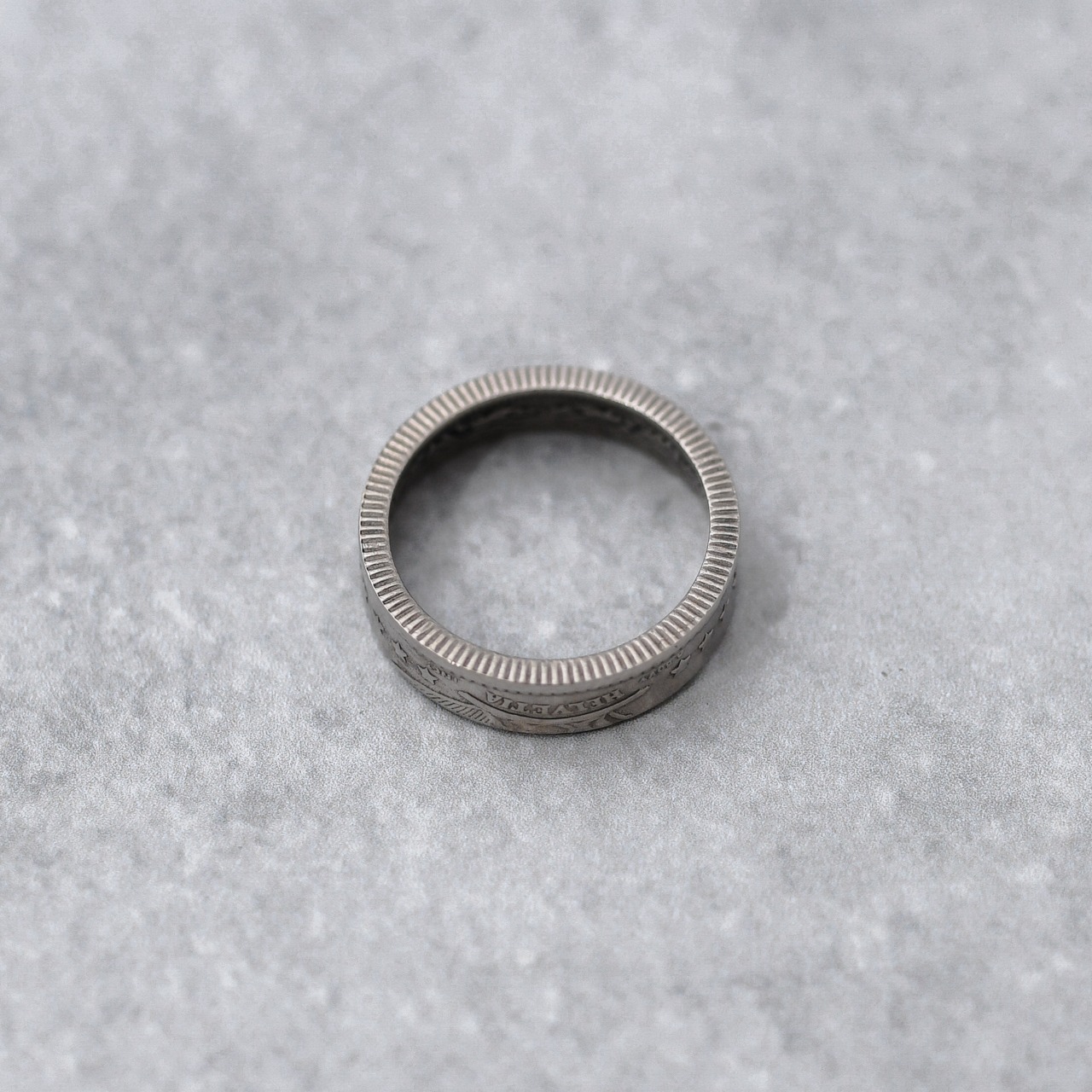 スイス 1フラン コインリング｜SWITZERLAND 1FRANC COINRING