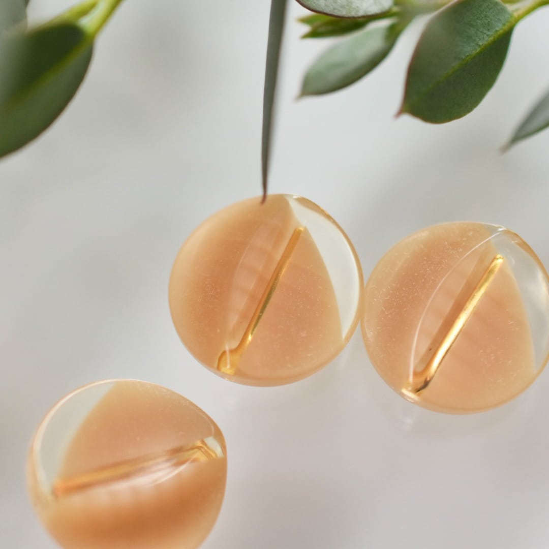 ゴールドバー×ベージュ 15㎜