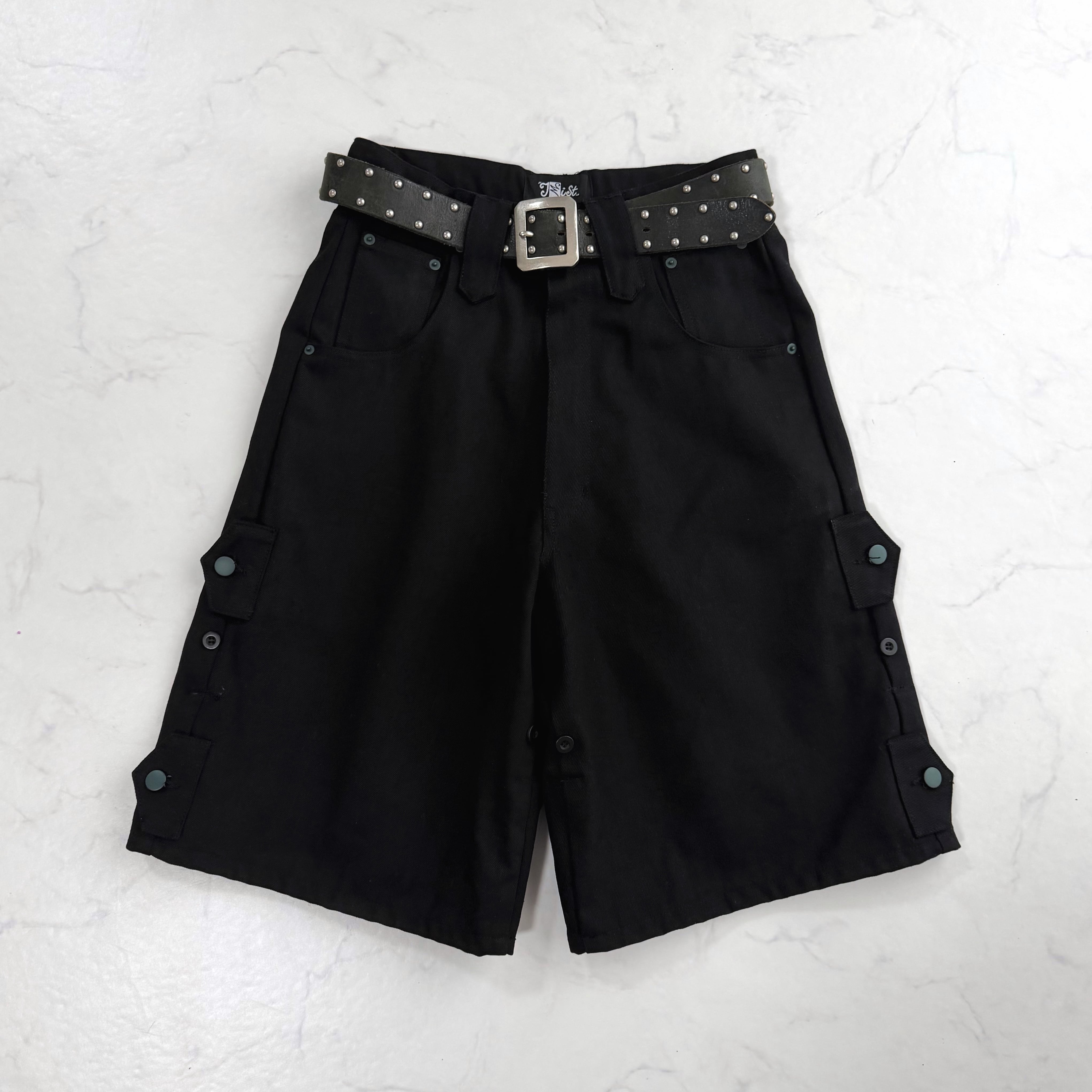 MAATEE&SONS / NYLON GURKA SHORTS / BLACK | PAY ID