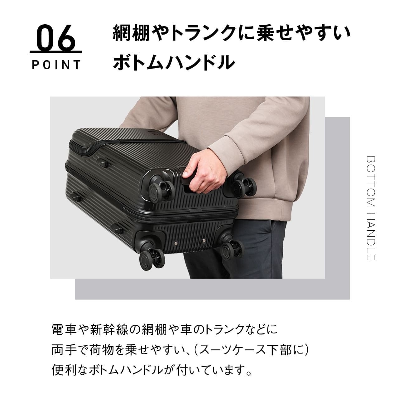 oltimo オルティモ カパッとオープン Version2 機内持ち込み Sサイズ