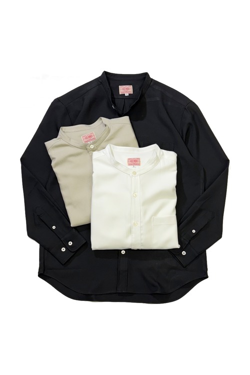 Dry Band Collar L/S Shirt - 102525342 【Weblimited】
