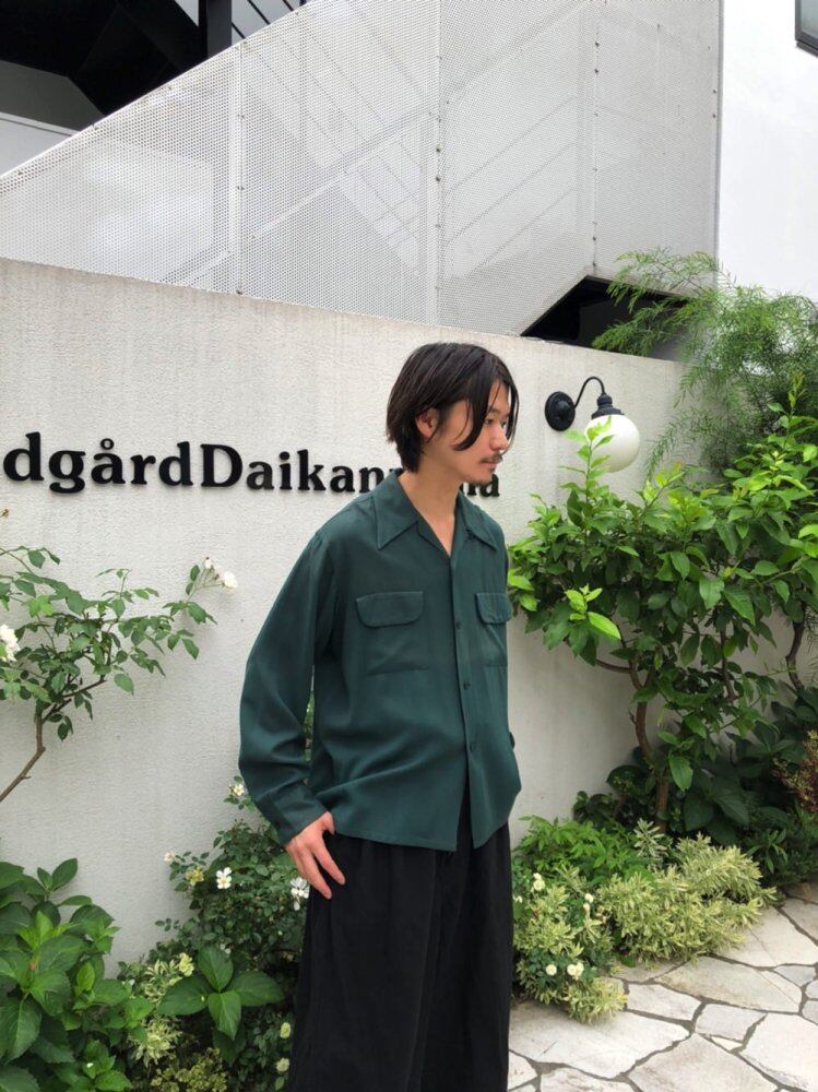 50’s Campus rayon gabardine shirt CAMPUS] Vintage Rayon Gabardine Shirt [1950s-] Vintage Rayon
