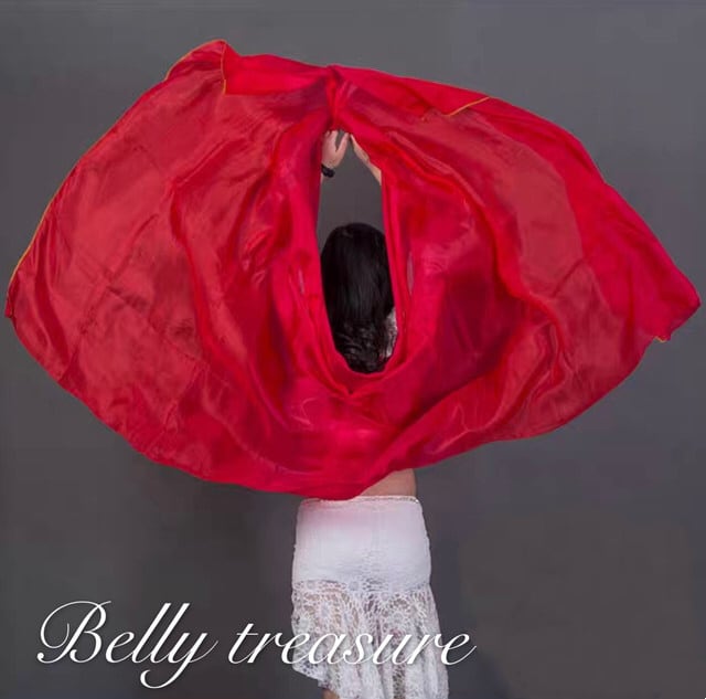 シルクベール(250×114cm)レッド YD SJ010-3