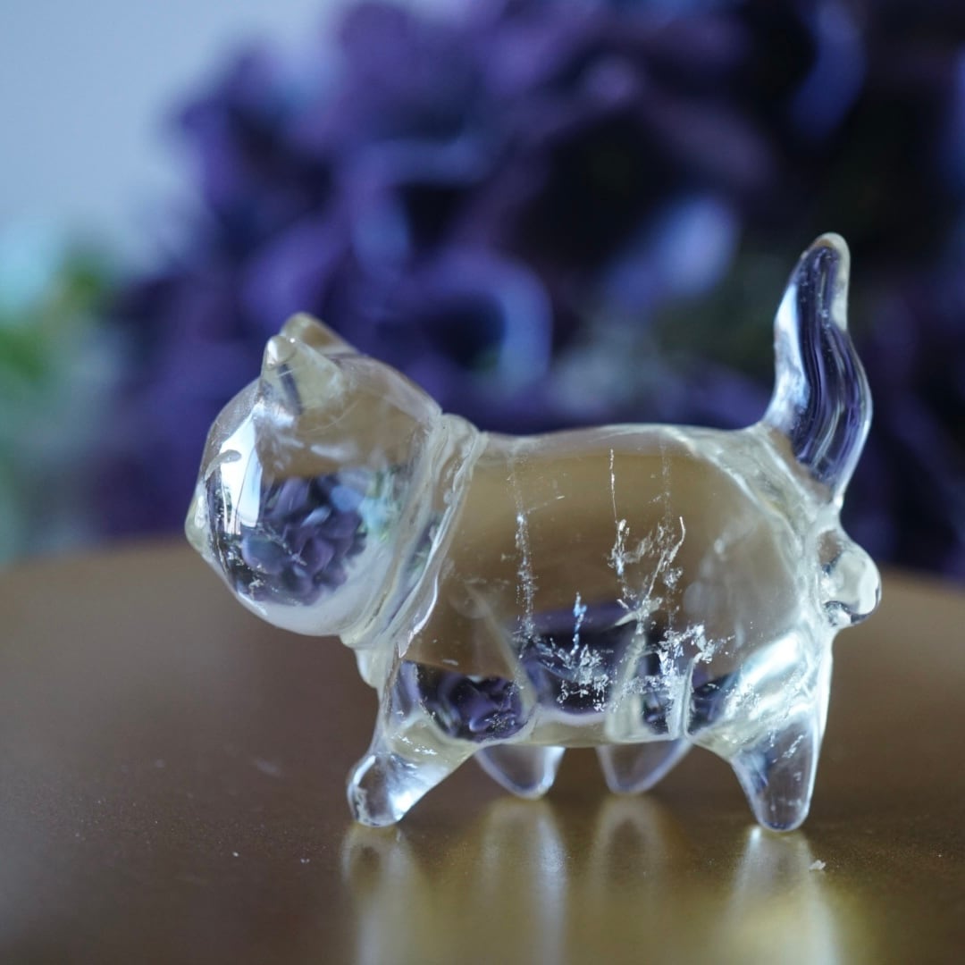 金運あがりそう♡ ふくふくねこちゃん【シトリン】