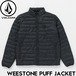 パフジャケット VOLCOM ボルコム ヴォルコム WEESTONE PUFF JACKET A1632401 日本代理店正規品L