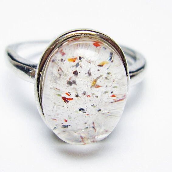 スーパーセブン 指輪 セイクリッドセブン リング フリーサイズ 16号 一点物 メール便可 [M便 1/20] 115-6749