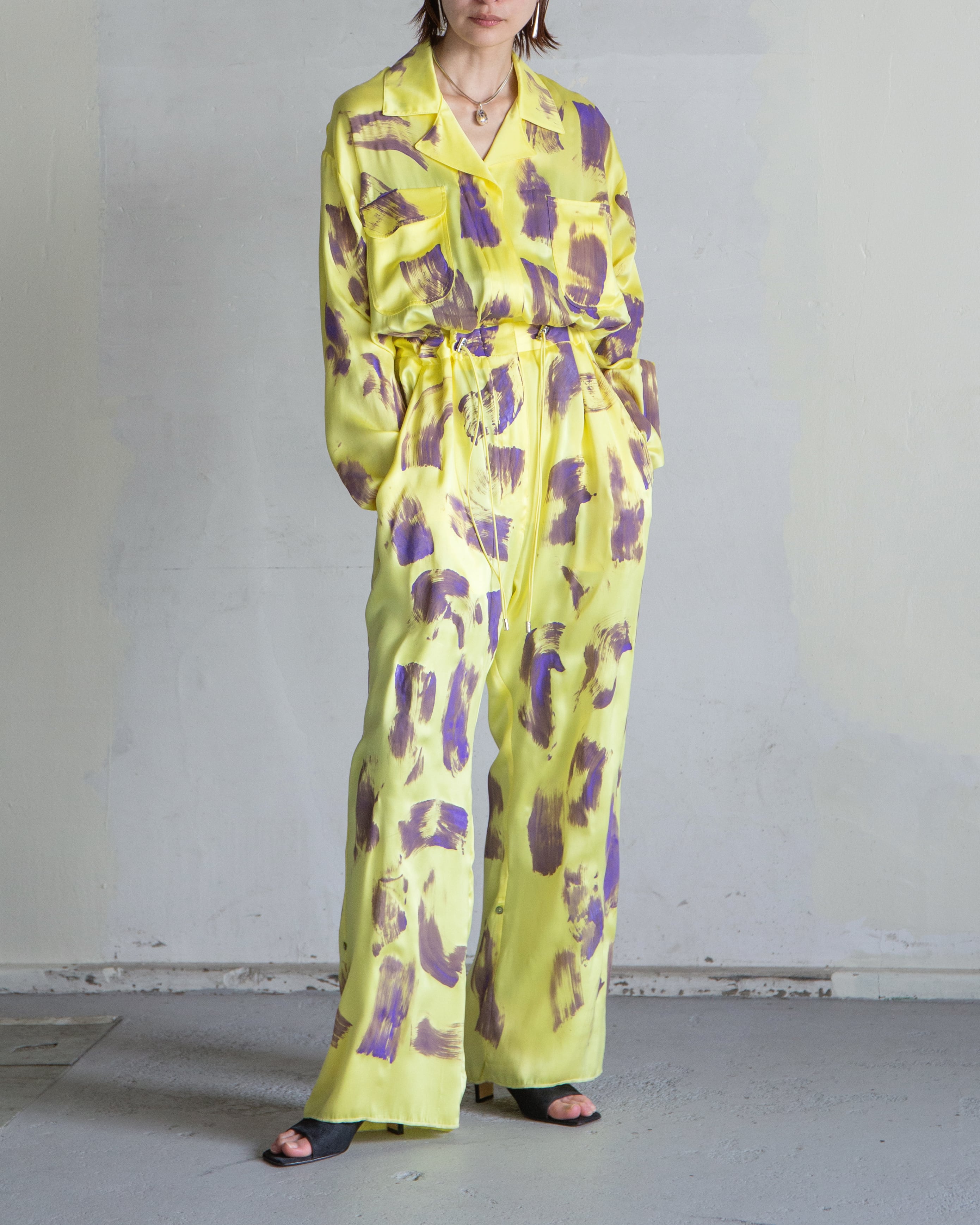 WONDEROUND - silk worksuit | LUIK FINN WONDEROUND - silk worksuit | LUIK FINN