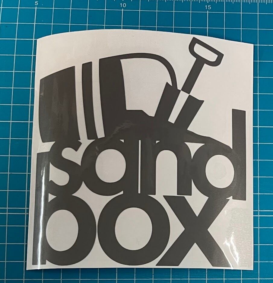 SANDBOX カッティングステッカー 5