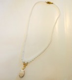 aro-di-lusso original Vintage Beads Bag Necklace