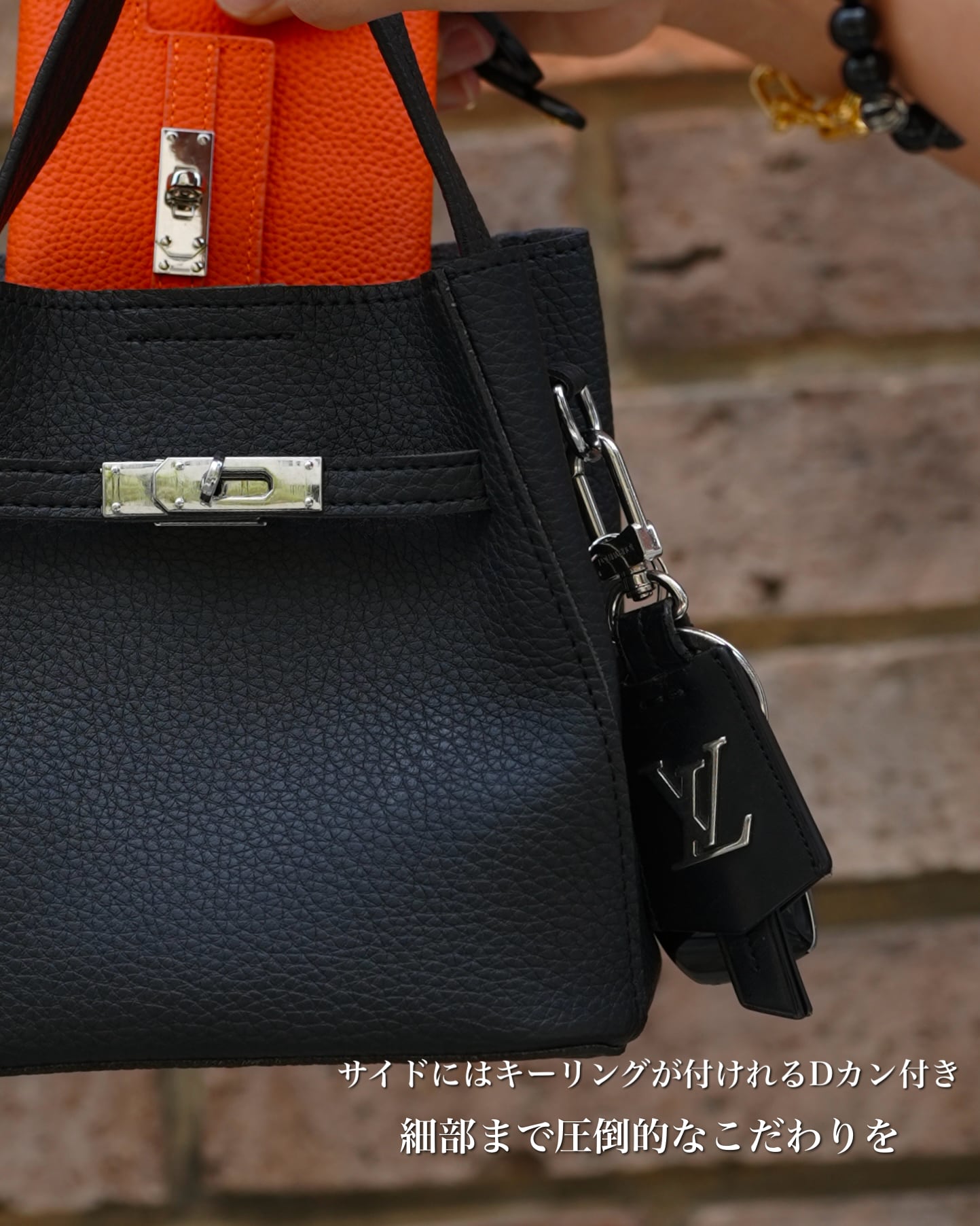初回限定価格》LUXURY LEATHER SILVER BAG 本革ベルト付き【BLB-26011