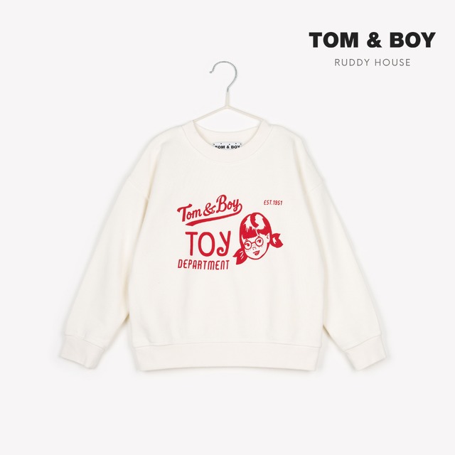TOM&BOY / RED TOY SWEATSHIRT