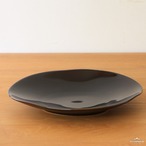 瀬戸焼 灰釉 黒 SORAMAME 大