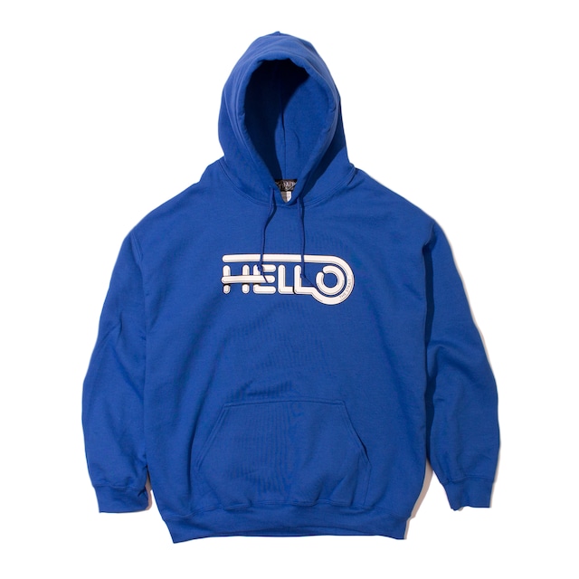 HELLO HOODIE #BLUE