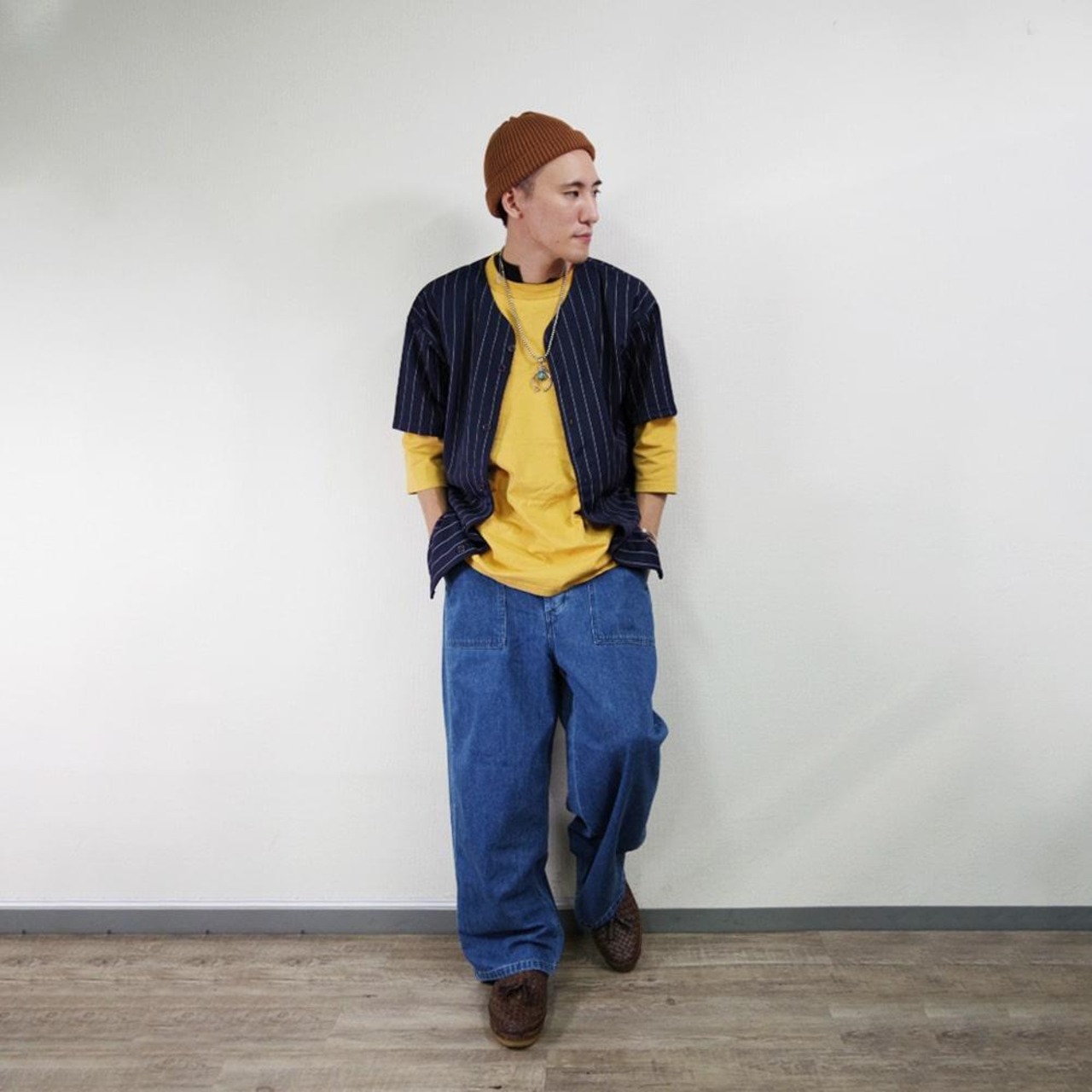 【bLAnk COMPANY(ブランクカンパニー)】Made In USA BASEBALL JERSEY アメリカ製 ベースボールジャージ