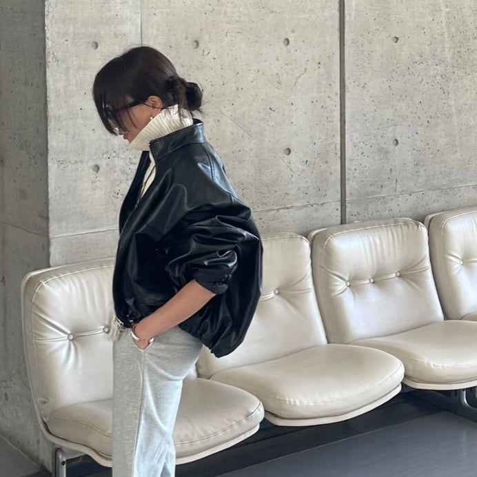 専用♡♡AGAWD♡フェイクレザーブルゾン♡送料込み アガウド AGAWD 】フェイクレザーブルゾン | valance 福井｜レディース セレクト