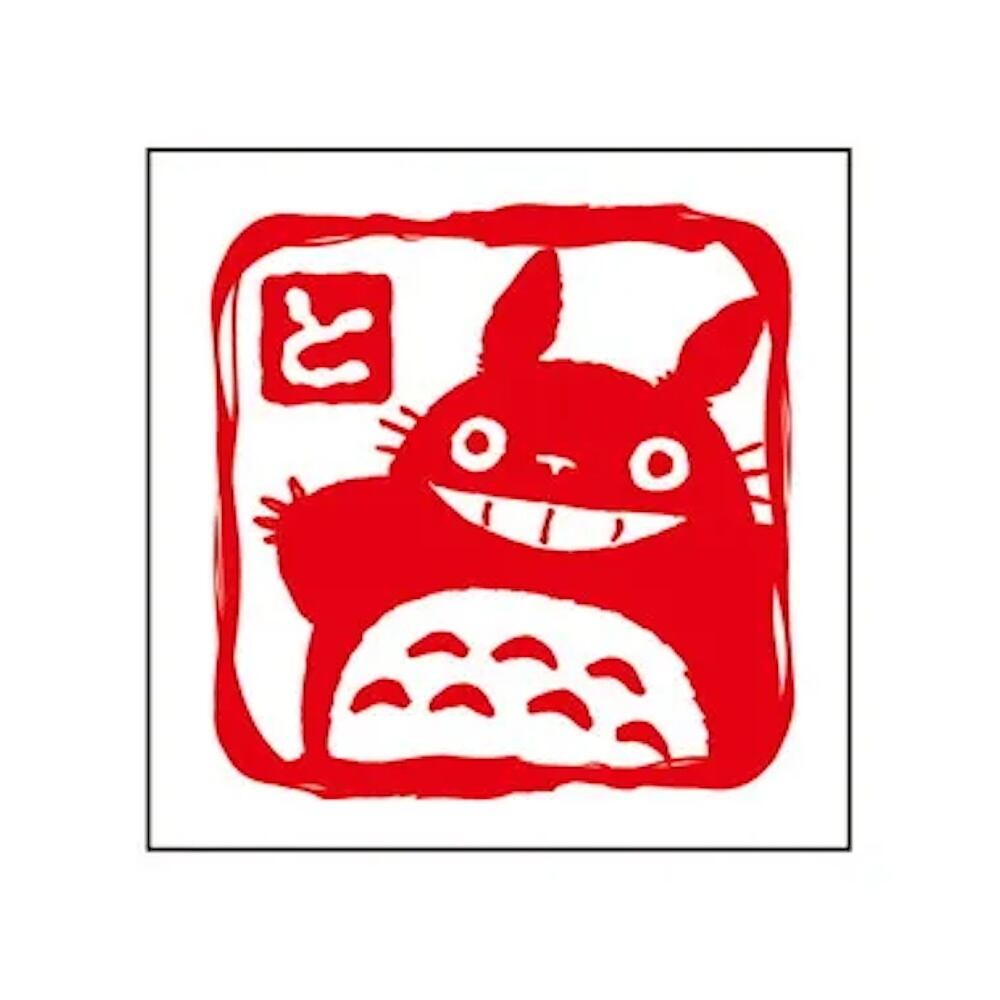 となりのトトロ はんこ/ スタンプ 印章トトロ青（1428） | すすのこ
