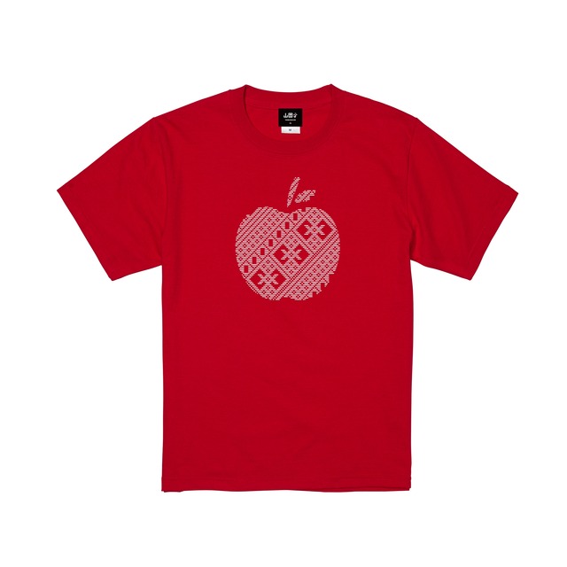 てこなりんご S/S TEE RED